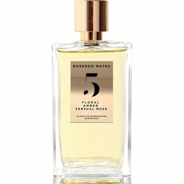 Rosendo Mateu No 5 Floral, Amber, Sensual Musk